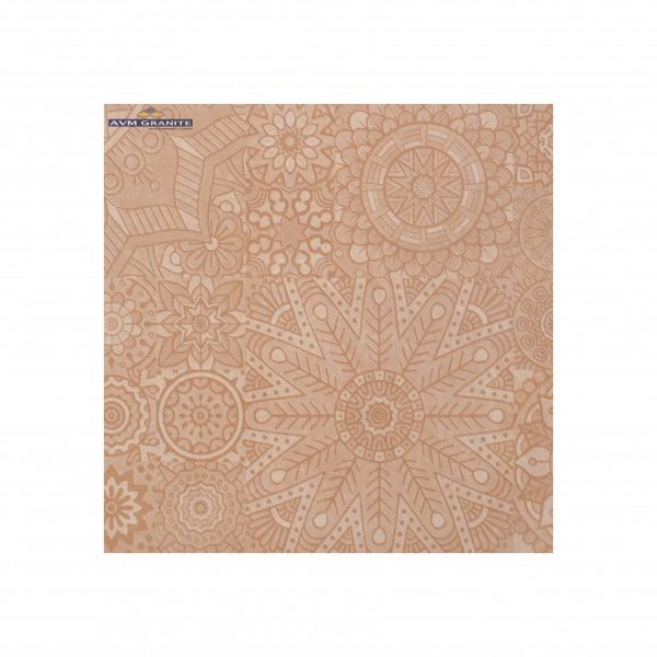 Mandala Rosso Glitter Rustic Carving Decor (600 x 600, Icon)