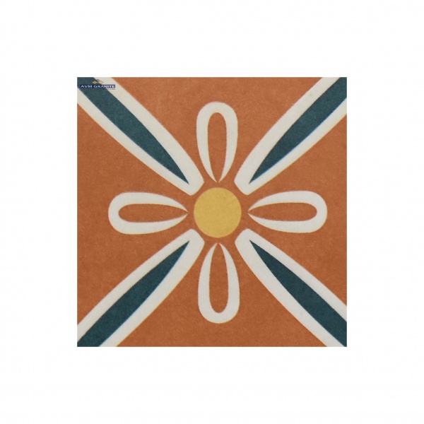 Levels Orange Decor 1048 Digimatt + Punch 8.5mm (200 x 200, Motto)