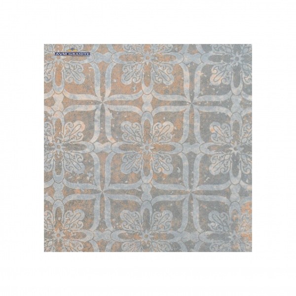 22009 - Petra Anthracite Decor (398 x 398, Segam)