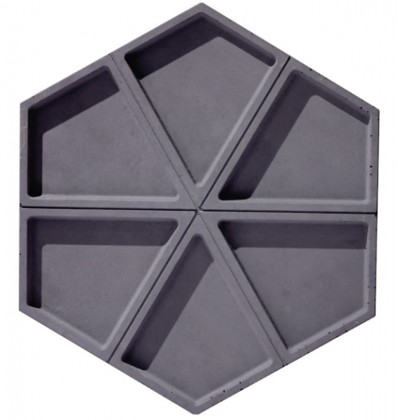 Radient Dusky Black  ( 260 X 300, Colorstone)